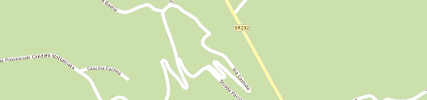 Mappa della impresa scarpa elettronica di scarpa claudio e c (snc) a COSSATO