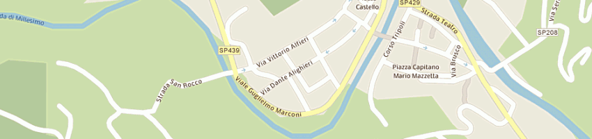 Mappa della impresa giacomazza gabriella a CORTEMILIA