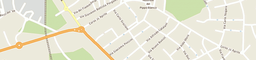 Mappa della impresa bar il caffe'snc a ASTI