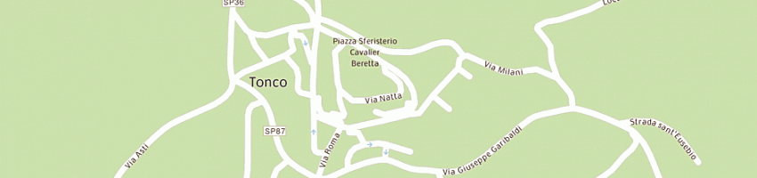 Mappa della impresa cassa di risparmio di asti (spa) a TONCO