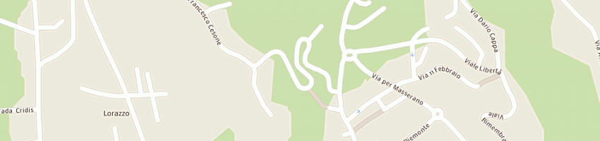 Mappa della impresa lanificio di lessona spa a LESSONA