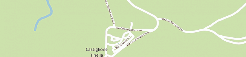 Mappa della impresa banca regionale europea spa a CASTIGLIONE TINELLA