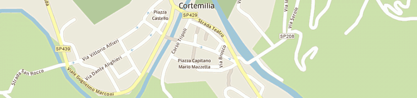 Mappa della impresa elettromarket sas di dotta emanuela e c a CORTEMILIA