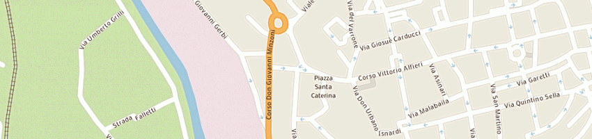 Mappa della impresa triverio laura moda time a ASTI