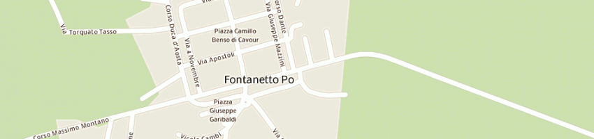 Mappa della impresa gennaro livio a FONTANETTO PO