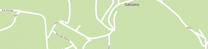 Mappa della impresa agricola di brizio alberto e marco e c sas a GABIANO