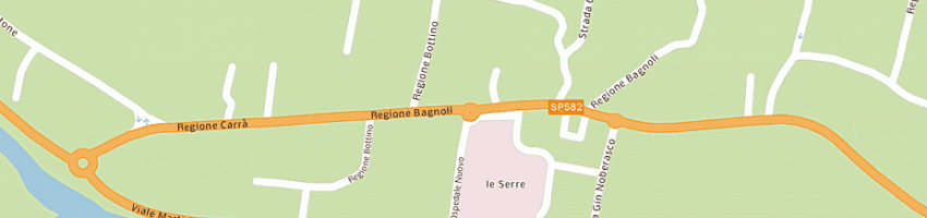 Mappa della impresa autostrada dei fiori a ALBENGA