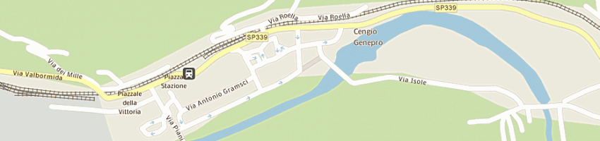 Mappa della impresa alessi giovanni a CENGIO