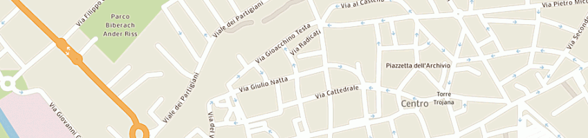 Mappa della impresa rosso giorgio a ASTI