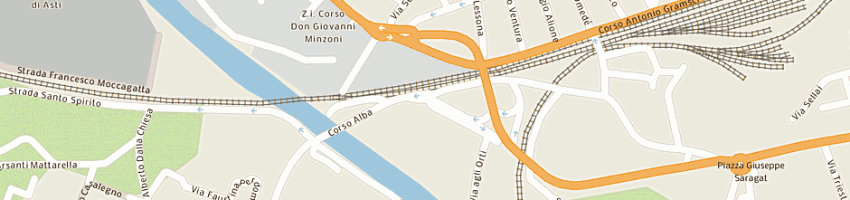 Mappa della impresa petrizzi nicola a ASTI