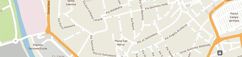 Mappa della impresa associazione scuole tecniche san carlo a ASTI