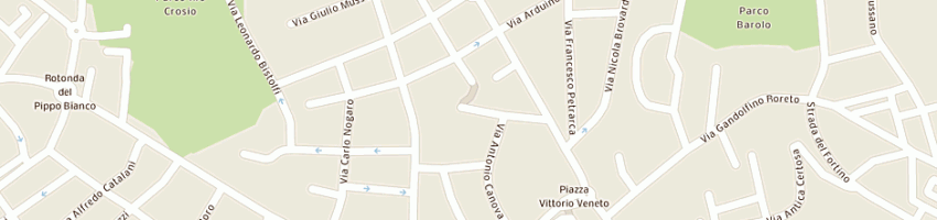 Mappa della impresa rosso paolo a ASTI