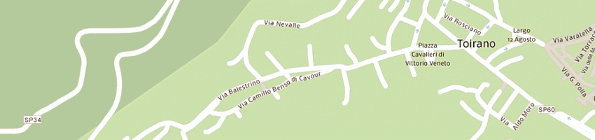 Mappa della impresa ferrabone paola a TOIRANO