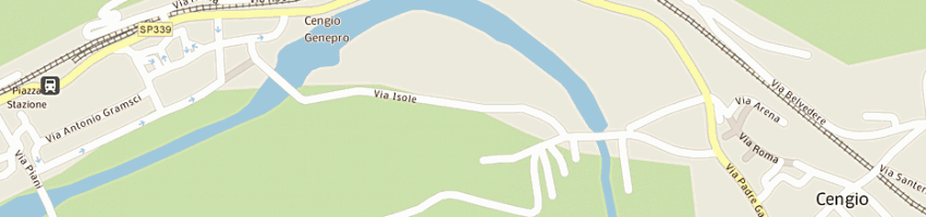 Mappa della impresa associazione pro loco a CENGIO