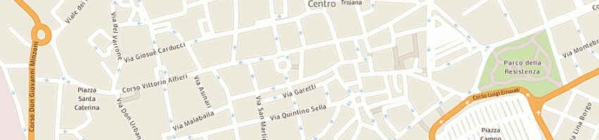 Mappa della impresa poste italiane a ASTI