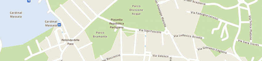 Mappa della impresa croce rossa italiana - gruppo vol soccorso - segr a ASTI