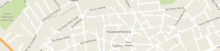 Mappa della impresa ies di rosa maria carmela e c snc a ASTI