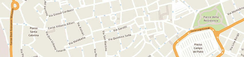 Mappa della impresa bosi cristiano a ASTI