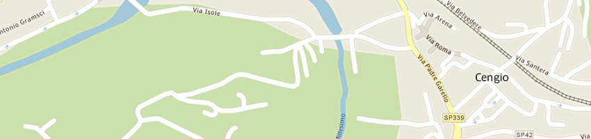 Mappa della impresa bertone serramenti a CENGIO