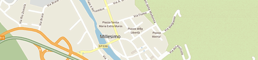 Mappa della impresa ravera giuseppe a MILLESIMO