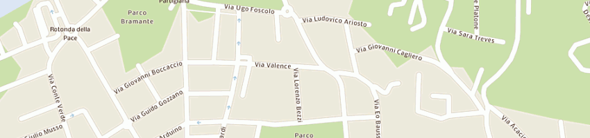 Mappa della impresa costa alessandro a ASTI