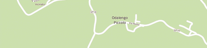 Mappa della impresa basso urbano a ODALENGO PICCOLO