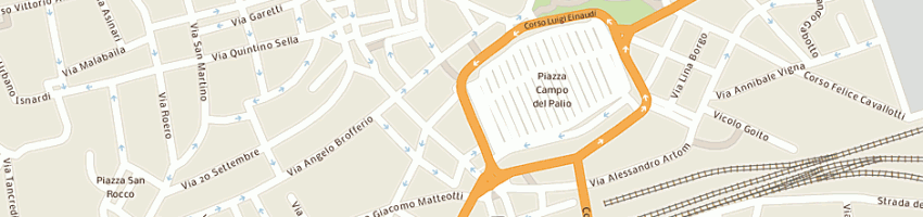 Mappa della impresa fantino geom tullio a ASTI