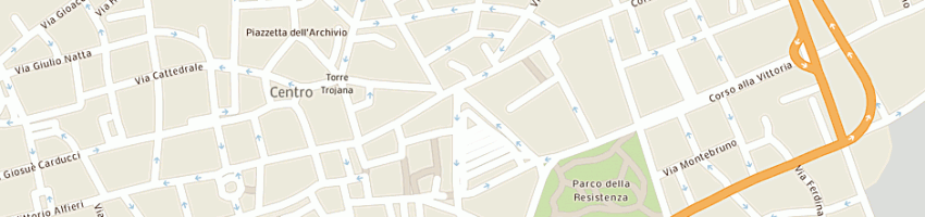 Mappa della impresa mu zhi jian a ASTI