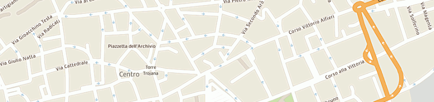 Mappa della impresa vecchia rocka pub di sapelli paola e c sas a ASTI