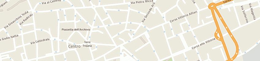 Mappa della impresa prosit di molino cristina a ASTI