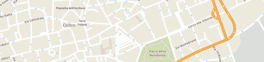 Mappa della impresa costa dr giordana gino dr walter a ASTI