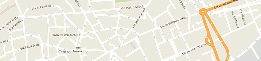 Mappa della impresa integra snc di baracco augusto e calcagno franco a ASTI