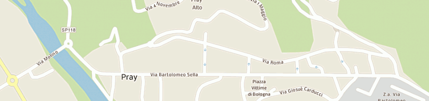 Mappa della impresa omp eredi di giuseppe varale sas a PRAY
