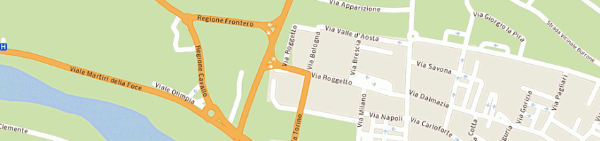Mappa della impresa parisi sas di parisi innocenzo e c a ALBENGA