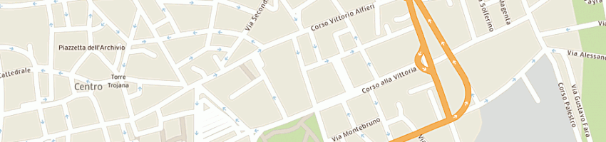Mappa della impresa mail boxes etc n 207 di lce office a ASTI