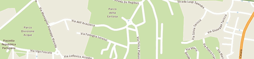 Mappa della impresa doreca piemonte srl a ASTI