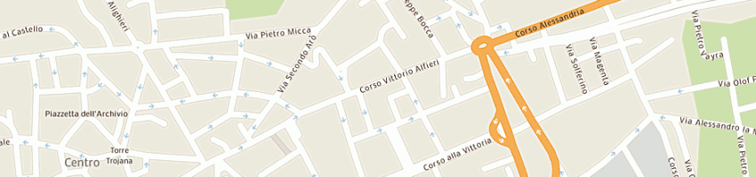 Mappa della impresa nuova franzoso assicurazioni di gianni franzoso e c sas a ASTI