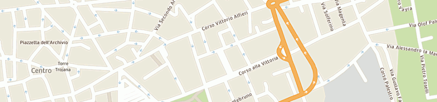 Mappa della impresa eldom service snc di penna angelo e c a ASTI