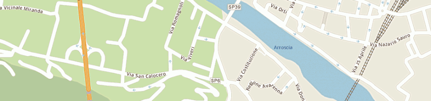 Mappa della impresa bicolor di bianchi a e c sas a ALBENGA