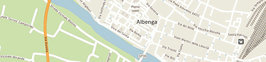 Mappa della impresa gastaldi rappresentanze sas a ALBENGA