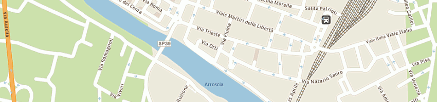 Mappa della impresa albergo ristorante rio sas di casella marinella a ALBENGA