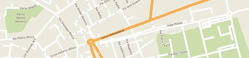 Mappa della impresa saniterm (sas) a ASTI