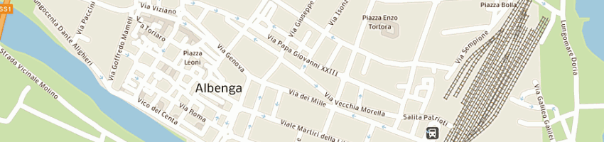 Mappa della impresa tectronic di valente maurizio a ALBENGA