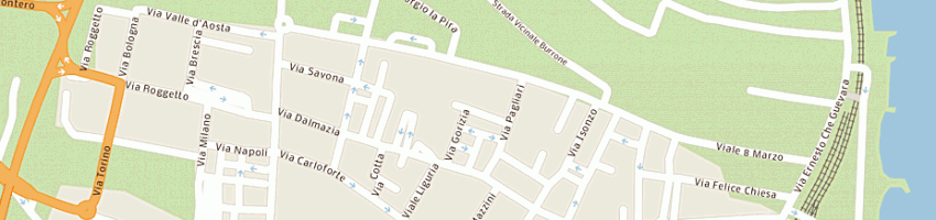 Mappa della impresa dalmasso luca a ALBENGA