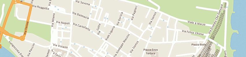Mappa della impresa tecnhotel a ALBENGA