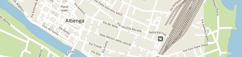 Mappa della impresa ellegi diffusion srl a ALBENGA