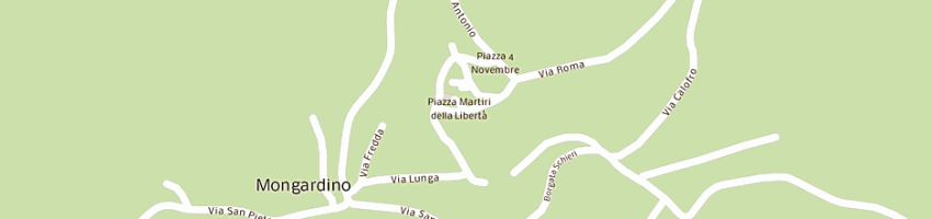 Mappa della impresa farmacia mosso a MONGARDINO