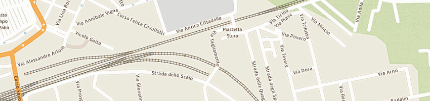 Mappa della impresa teatro in a ASTI