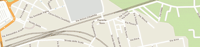 Mappa della impresa fogliati dino a ASTI