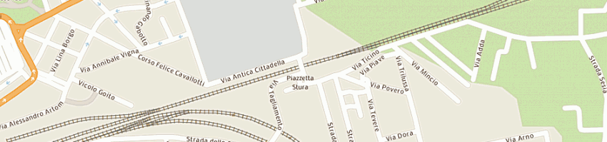 Mappa della impresa vi sa di salerno ida e c (snc) a ASTI